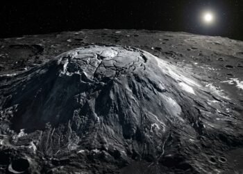 Uma montanha de quatro quilômetros revela líquidos salgados dentro de Ceres