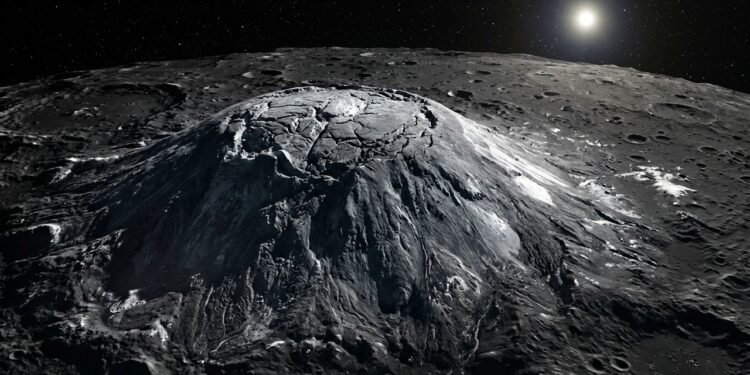 Uma montanha de quatro quilômetros revela líquidos salgados dentro de Ceres