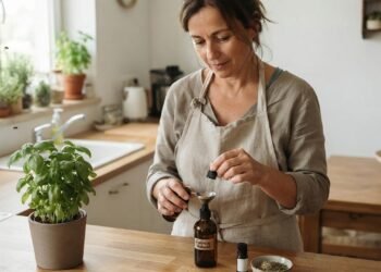 Um aroma forte não basta para afastar moscas quando há comida e resíduos no ambiente