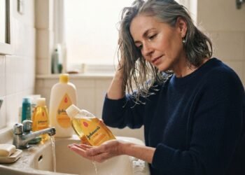 Shampoo infantil no cabelo adulto: por que algumas mulheres 50+ estão trocando produtos sofisticados pelo Johnson's Baby, e o que considerar antes de aderir a essa troca na rotina.