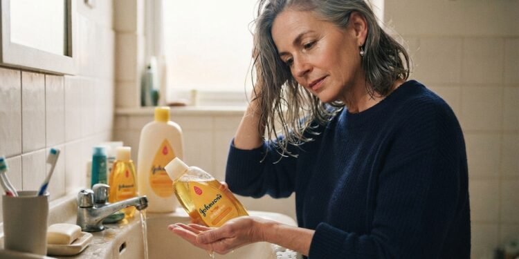 Shampoo infantil no cabelo adulto: por que algumas mulheres 50+ estão trocando produtos sofisticados pelo Johnson's Baby, e o que considerar antes de aderir a essa troca na rotina.