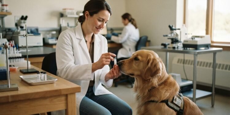 Cães conseguem detectar sinais químicos presentes no hálito ligados a diversos tipos de câncer, revela estudo com pesquisadores em oncologia