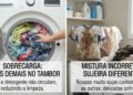 Erros na máquina de lavar podem deixar sujeira, manchas e odores nas roupas, e especialistas em limpeza explicam o que normalmente dá errado