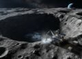 A futura mineração lunar depende de saber onde está o gelo e quanto pode ser extraído