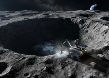 A futura mineração lunar depende de saber onde está o gelo e quanto pode ser extraído