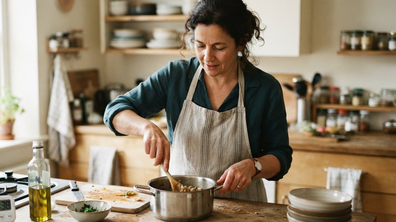 cozinhar e evocar do cérebro