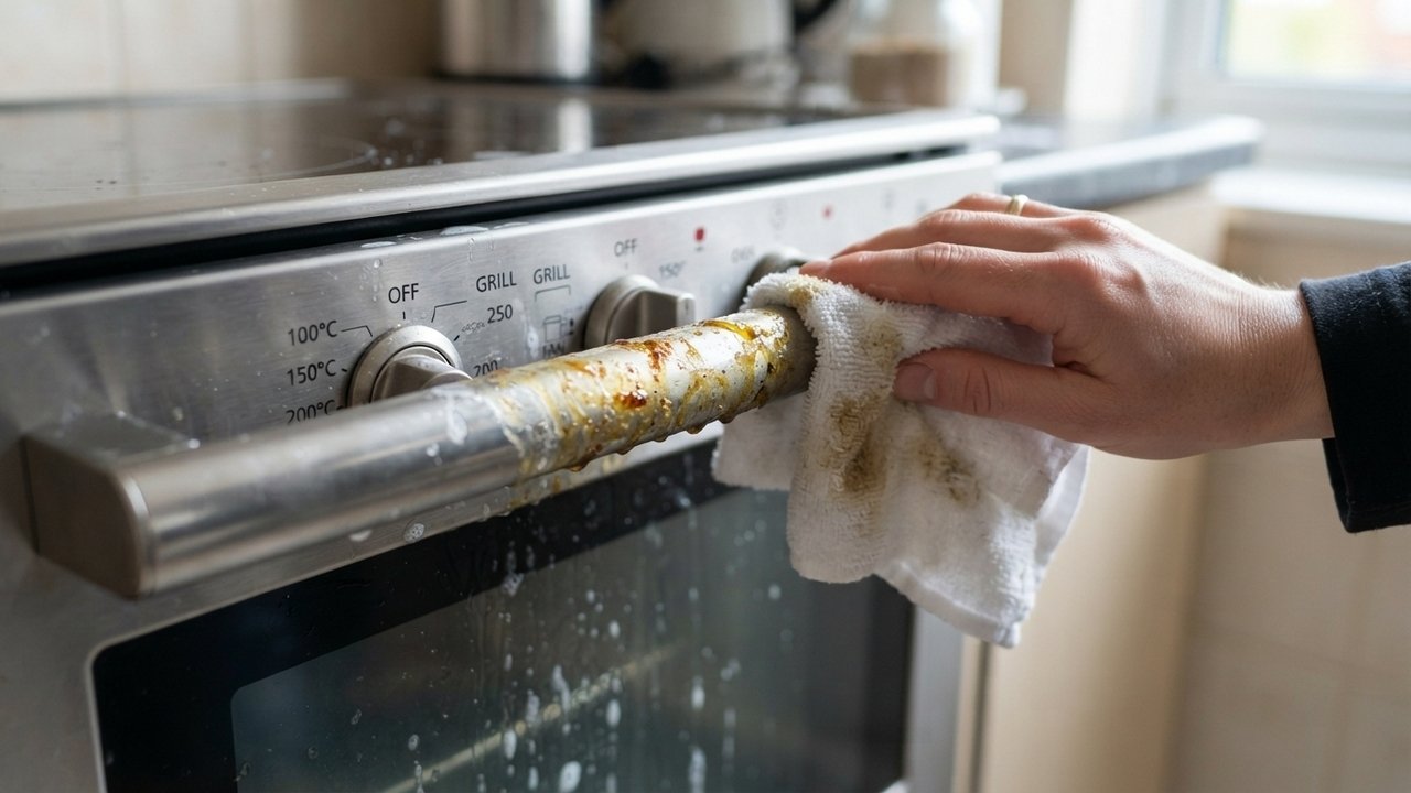 limpeza do forno