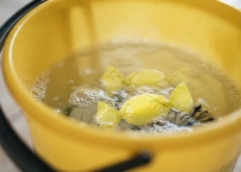 Pesquisadores explicam o truque do bombom de limão no balde chama atenção pelo aroma deixado no piso