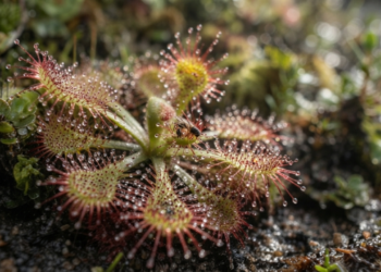 Pesquisadores explicam como plantas carnívoras brasileiras usam folhas e estruturas especializadas para capturar presas com extrema precisão