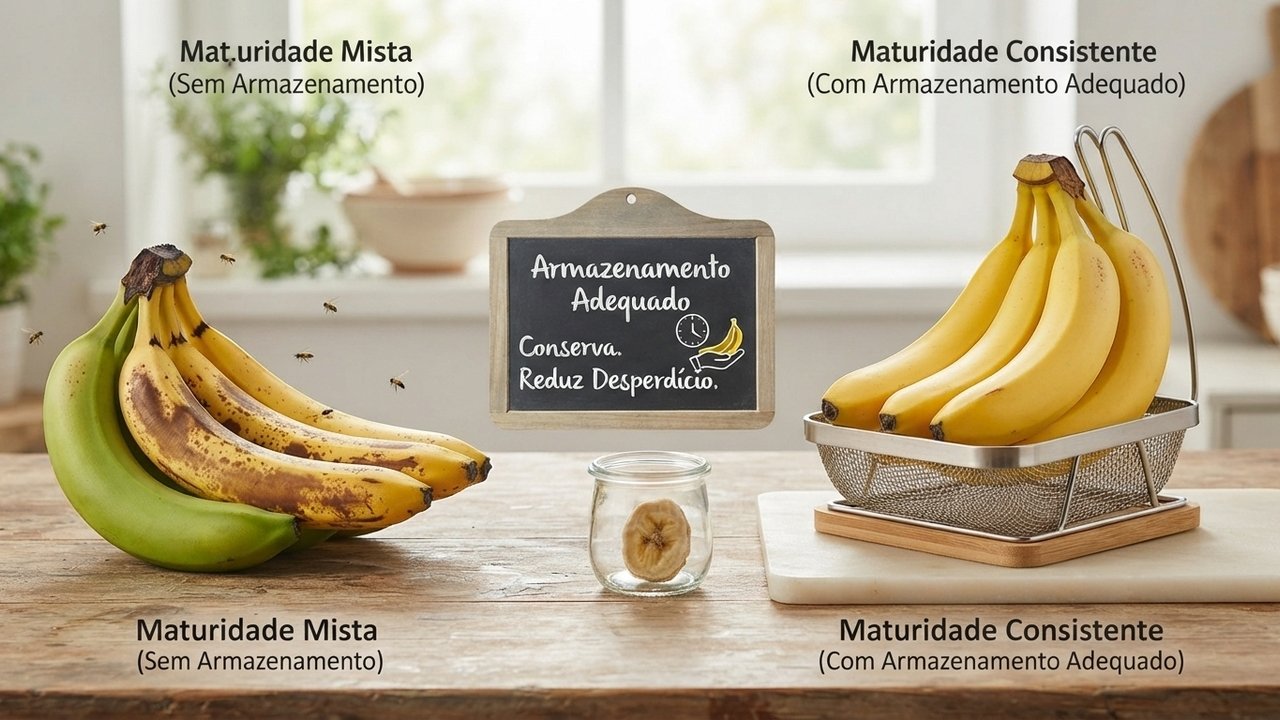 como conservar bananas