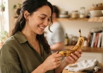 Bananas amadurecem rápido e podem estragar em poucos dias, mas especialistas em nutrição revelam cuidados simples que reduzem bastante o desperdício de alimentos em casa