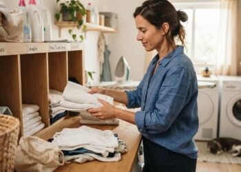 Roupas limpas deixam de formar pilhas quando cada peça tem seu lugar fixo, revela método usado por especialistas em organização de ambientes