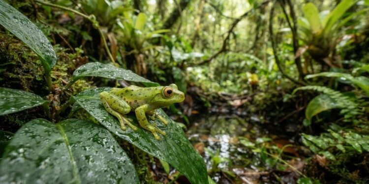 Menor que um grão de feijão: a biologia do sapinho-pingo-de-ouro descoberto na Mata Atlântica