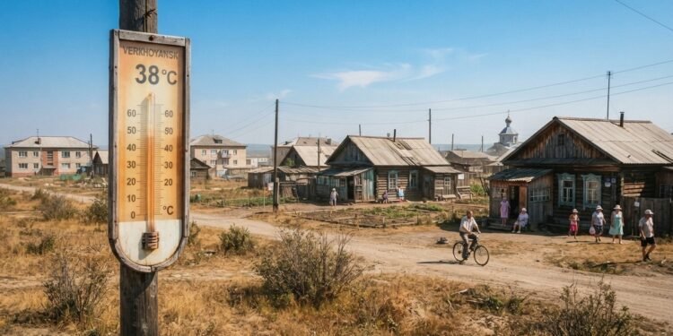 Cientistas explicam por que o recorde de 38 °C transformou Verkhoyansk, na Sibéria, em referência de calor extremo no Ártico e acende alerta
