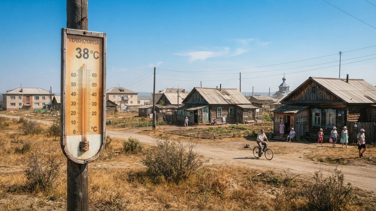 Cientistas explicam por que o recorde de 38 °C transformou Verkhoyansk, na Sibéria, em referência de calor extremo no Ártico e acende alerta