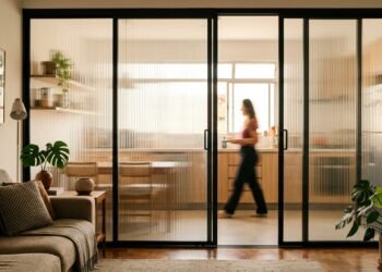 O reinado das portas de vidro tradicionais chegou ao fim: a nova tendência em 2026 é separar espaços com mais luz e elegância