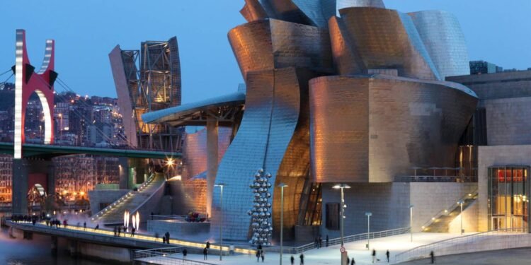 O site oficial do museu destaca o caráter pioneiro desse uso na arquitetura Créditos: depositphotos.com / vlad-m
