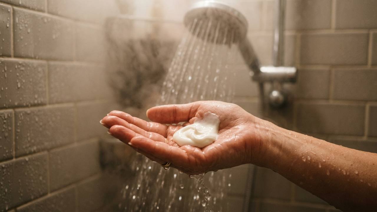 Hidratante de banho para os dias frios: o segredo para sair do chuveiro com a pele macia sem precisar passar creme gelado