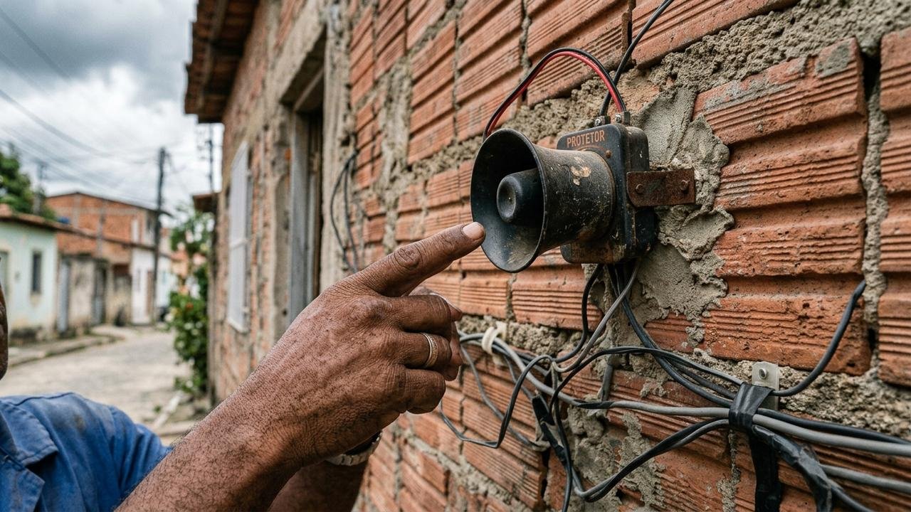alarme disparando de madrugada