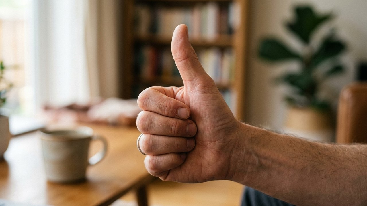 Faça um joinha e compare o resultado com sua personalidade