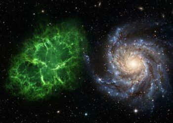 A descoberta astronômica de uma professora voluntária: a mancha verde no espaço que revelou o eco de luz de um quasar morto há milênios