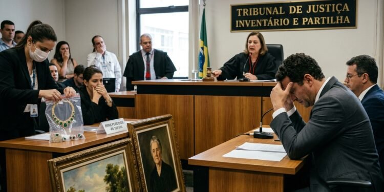 No entanto, o relacionamento começou a se desgastar quando as peças de maior valor financeiro simplesmente não constavam na listagem de bens apresentada pelo irmão.