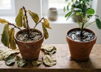 Nem toda planta murcha precisa de água e este é o motivo