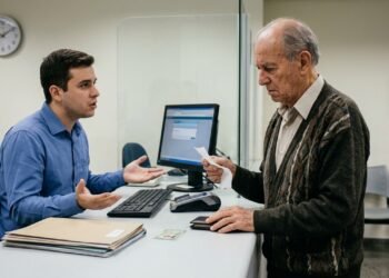 Cliente espera mais de uma hora em agência bancária para desbloquear cartão, mas é informado no guichê que atendimento só poderia ser feito pelo aplicativo e registra reclamação no Procon