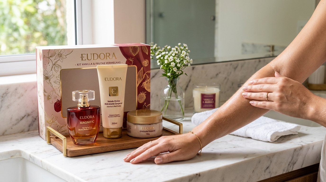 5 produtos da Eudora para quem ama fragrâncias doces e quer levar o aroma para diferentes etapas da rotina