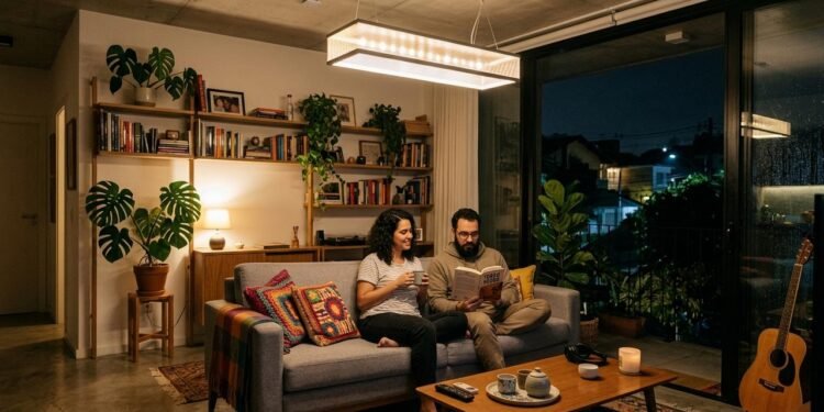 luz piscar ao ligar o chuveiro