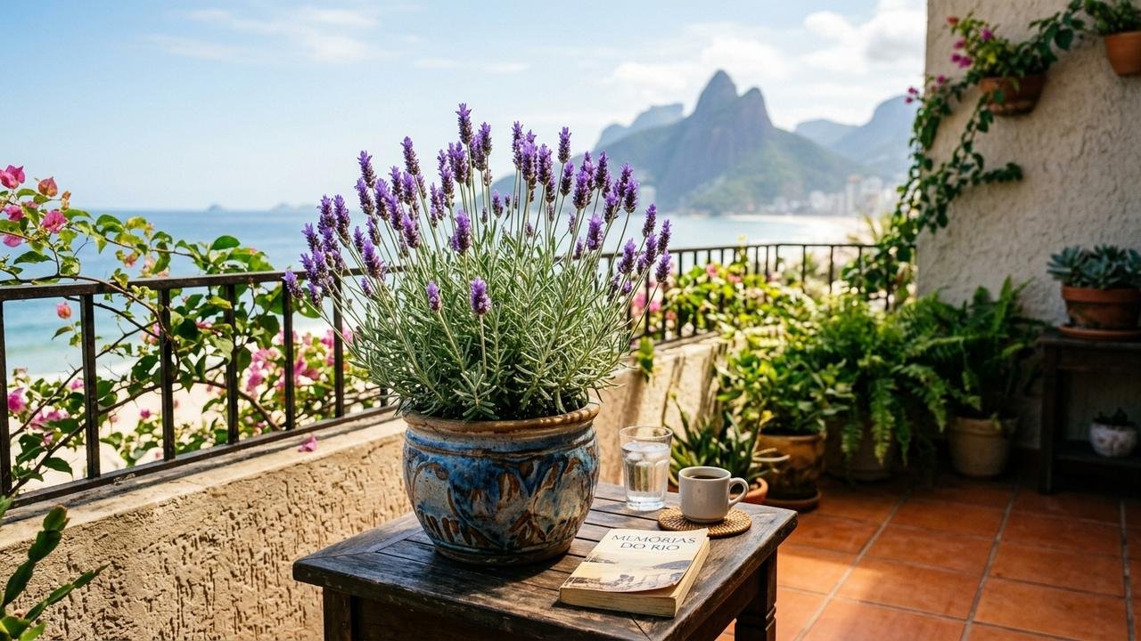 lavanda murchando