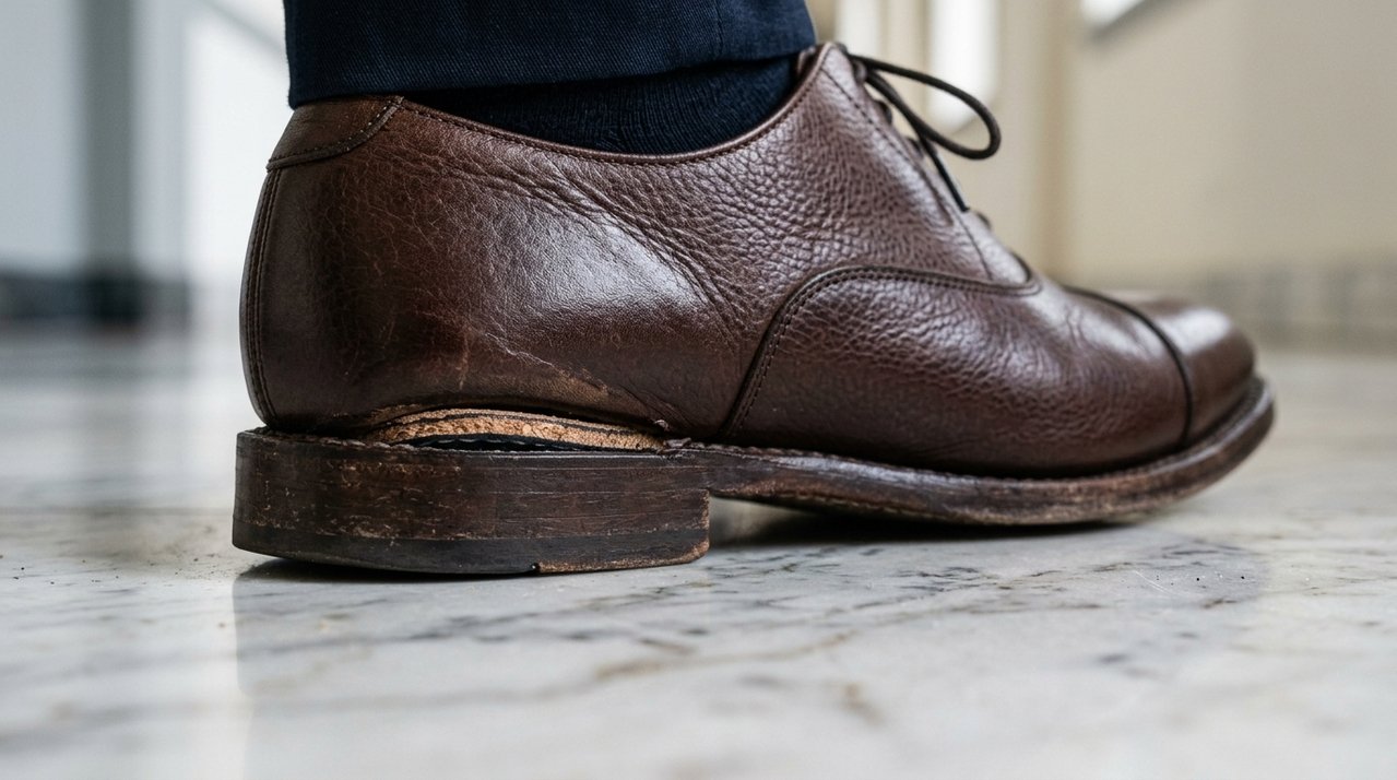 Por que alguns sapatos começam a fazer barulho ao caminhar