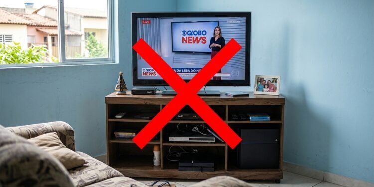 A mudança na parede da TV que transforma a sala