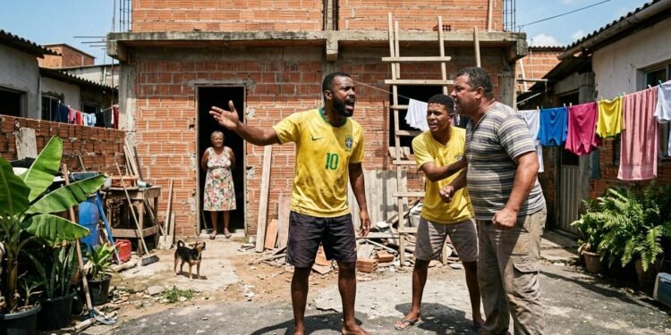 puxadinho em imóvel de família
