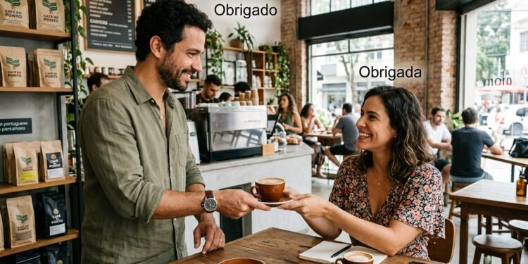 O mesmo princípio aparece na explicação do Ciberdúvidas da Língua Portuguesa, que relaciona a flexão ao sujeito, isto é, à pessoa que manifesta o agradecimento.