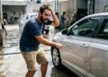 Homem deixa carro no lava-jato e percebe arranhões novos na pintura ao buscar veículo; empresa afirma que marcas já existiam