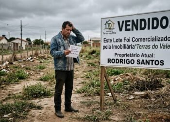 Homem paga R$ 100 mil em terreno no contrato de boca, não registra o lote e descobre 2 anos depois que vendedor revendeu para outro comprador