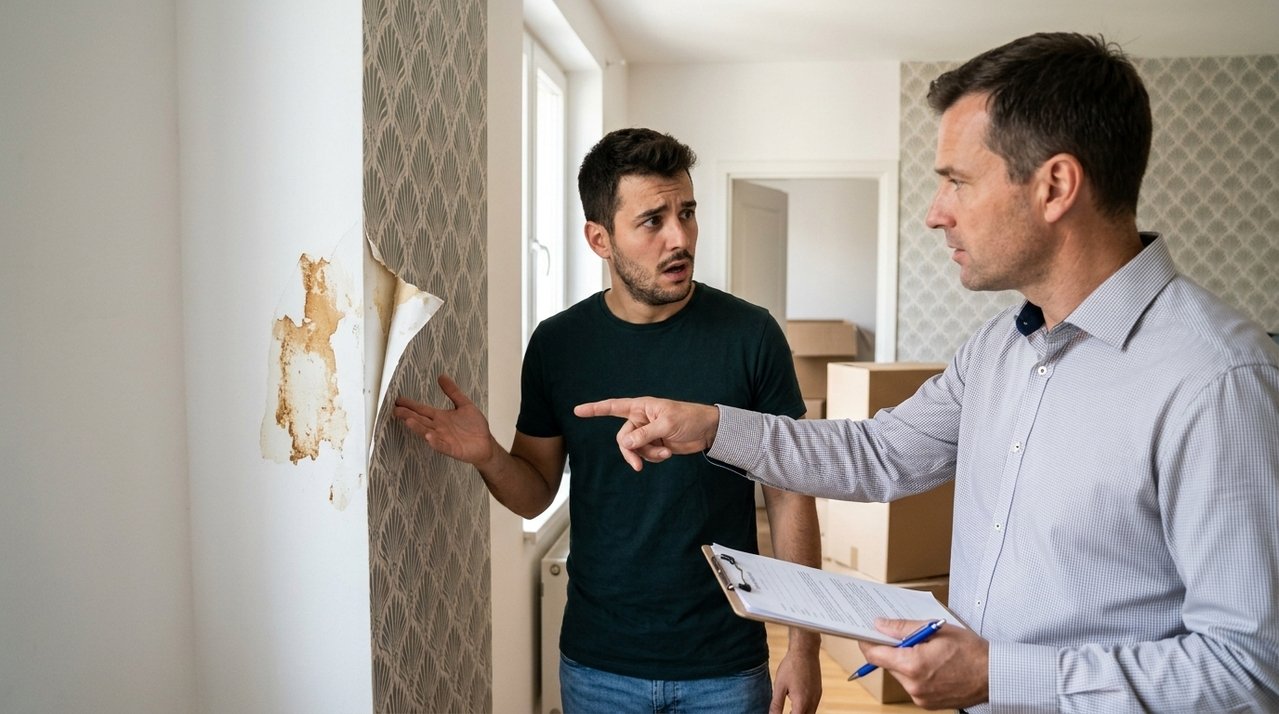 Inquilino instala papel de parede em vários cômodos e, ao devolver apartamento, proprietário exige retirada completa e reparo da pintura danificada pela cola