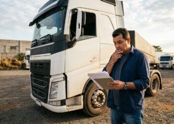 Empresário compra caminhão por R$ 320 mil para ampliar o negócio e descobre, ao tentar fazer o primeiro financiamento usando o veículo como garantia, que existe uma restrição registrada de anos anteriores