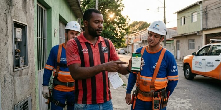 O tribunal entende que a privação ilegítima da luz gera dever automático de reparação financeira.