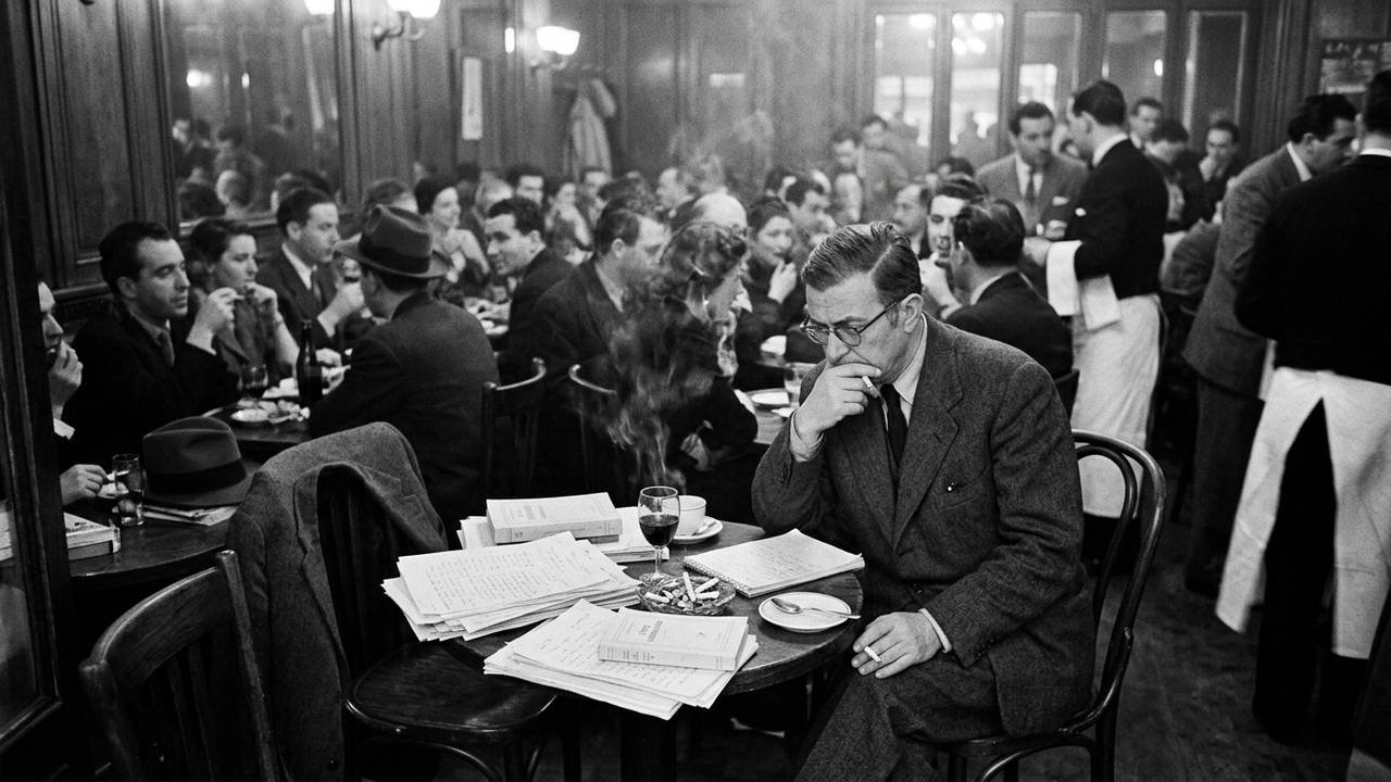 A frase de Jean-Paul Sartre sobre a convivência humana: "O inferno são os outros."