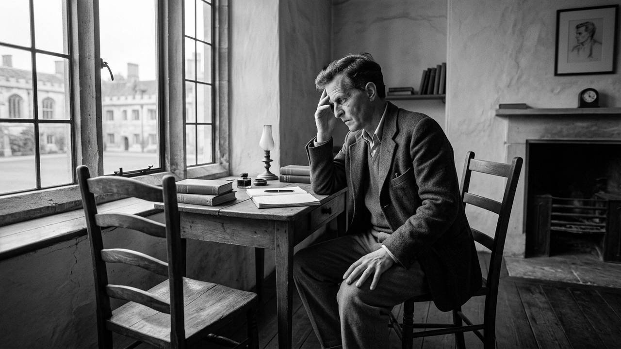 A frase de Ludwig Wittgenstein sobre o pensamento: "Os limites da minha linguagem significam os limites do meu mundo."