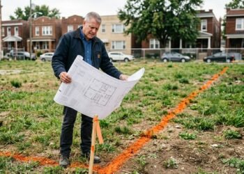 Homem paga R$ 180 mil por um lote acreditando que poderia construir imediatamente, mas ao solicitar o projeto descobre que uma faixa do terreno é atingida por restrição urbanística e reduz drasticamente a área disponível para a casa