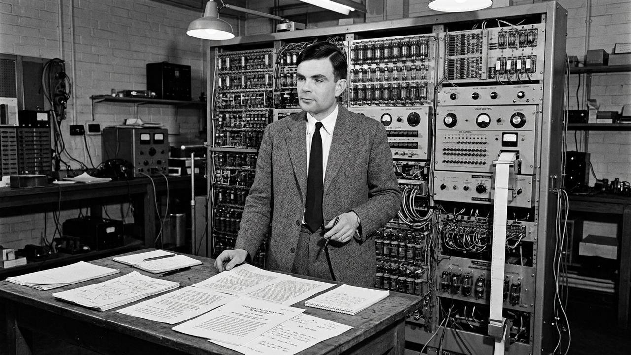 Alan Turing, matemático e cientista da computação britânico, previu em 1950: “As máquinas irão competir com os homens em todos os campos puramente intelectuais.”