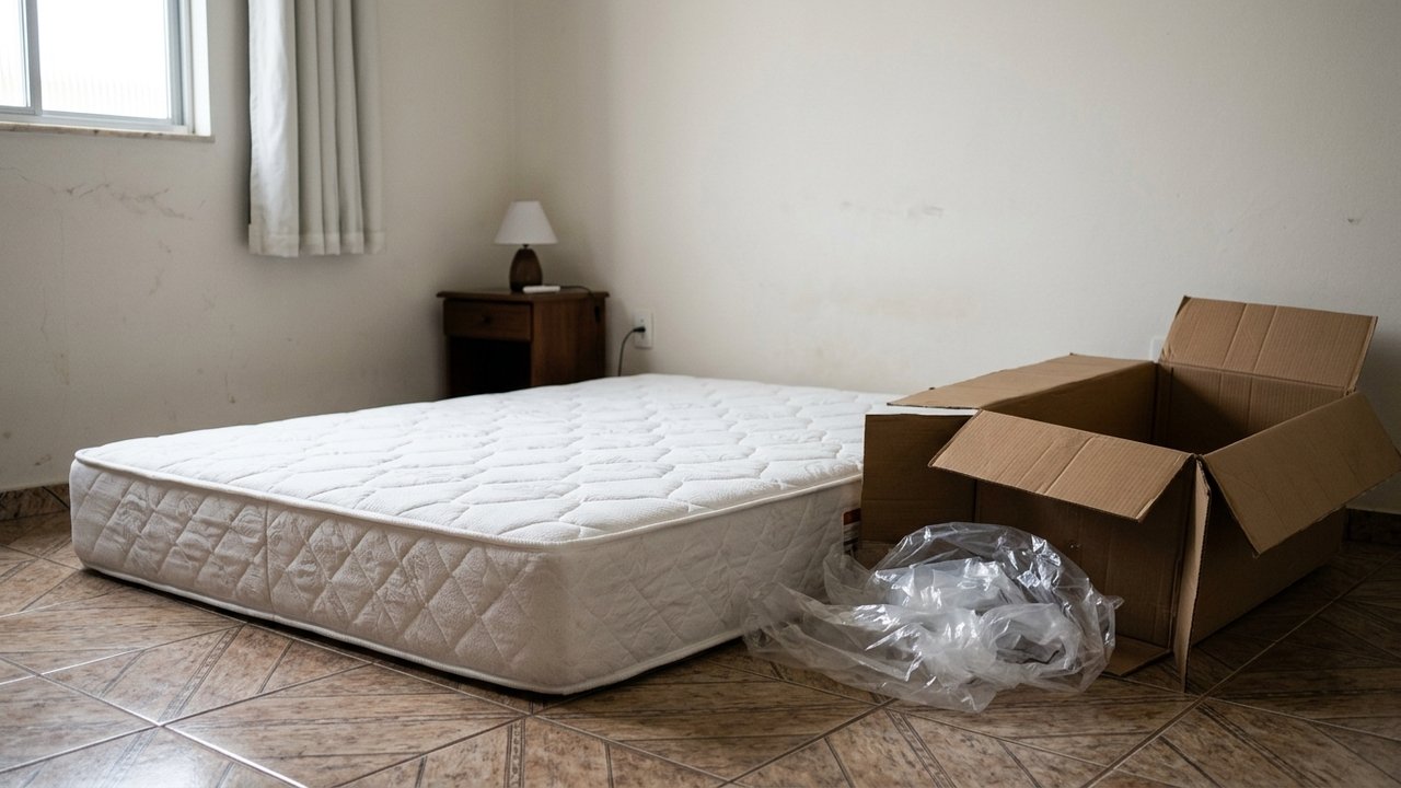 Comprou uma cama e recebeu só o colchão