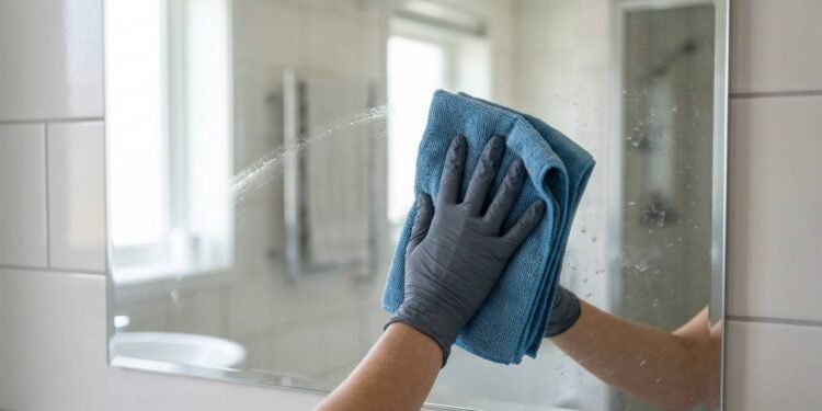 Borrifar álcool com vinagre de álcool no vidro: o truque infalível para limpar espelhos e janelas sem deixar marcas em poucos segundos