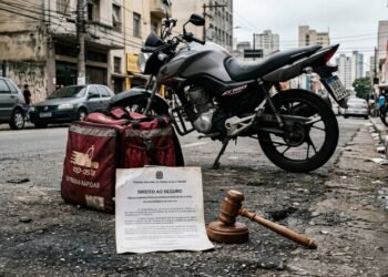 Entregador sofre acidente em serviço, empresa de aplicativo nega assistência e Justiça reconhece direito à cobertura de seguro obrigatório