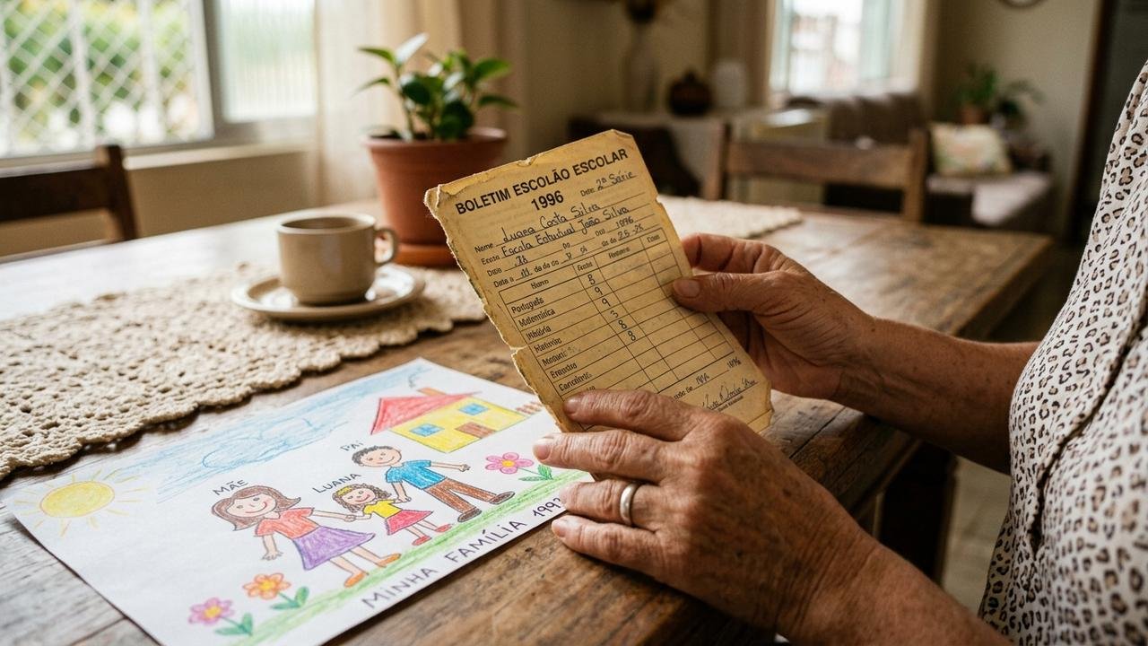 guardar recordações dos filhos