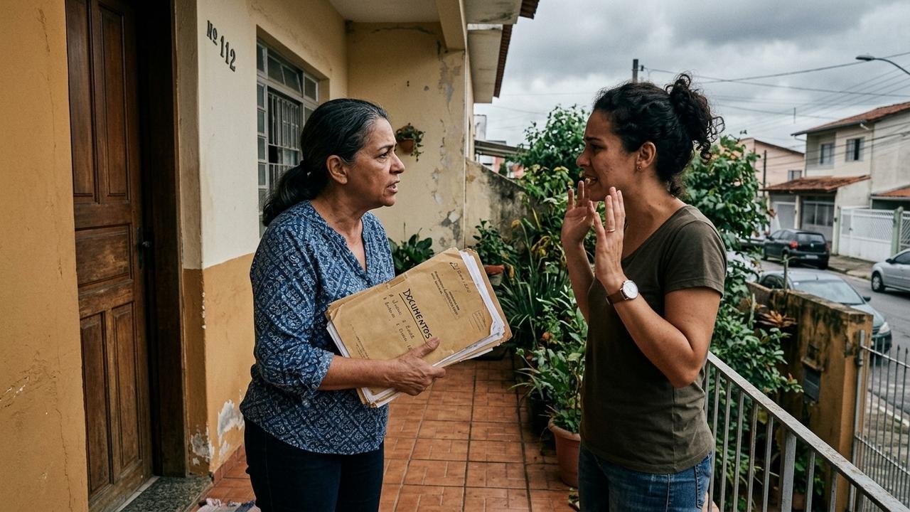 Mãe deixa filha morar de graça durante 16 anos em casa que estava vazia, nunca cobra aluguel e continua pagando o IPTU; conflito começa quando decide vender o imóvel por R$ 540 mil e filha afirma que não pode simplesmente ser retirada dali