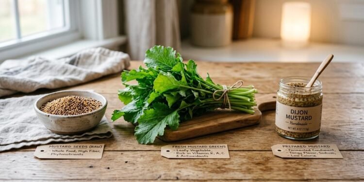 Mostardas pertencem à família Brassicaceae, a mesma de brócolis, couve e repolho